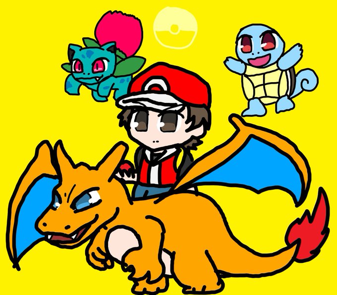 「red (pokemon) shirt」Fan Art(Latest)