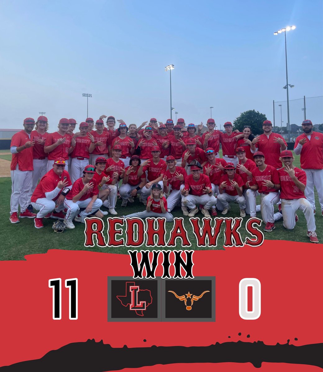 And there it is! On to Round 3 as your RedHawks sweep the series. Another team performance in game 2

<a href="/HealeyRyan1/">Ryan Healey</a> with a huge triple late in the game, and <a href="/HunterHamilton0/">Hunter hamilton</a> with a 1 hit CG shutout for the win!

Proud of these guys, LETS KEEP IT ROLLING!

#oneatatime #energyisfree