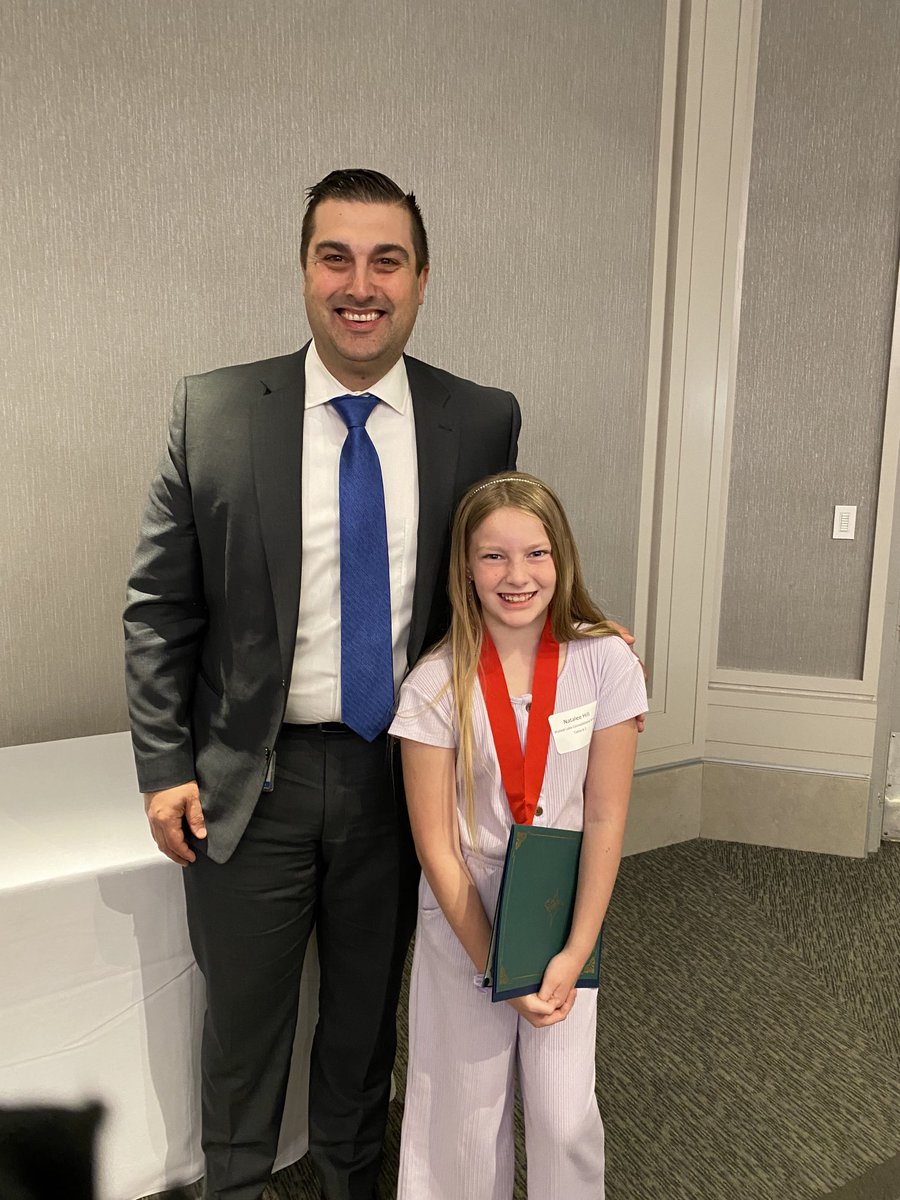 MarciAugenstein's tweet image. So happy to have honored ⁦@KeithElementary⁩ student Natalee Hill today at the Greater West Bloomfield MI Week Breakfast award ceremony this morning!  Beyond a proud principal! ⁦@WalledLkSchools⁩ ⁦@DrBernia⁩ ⁦@CatherineKocha1⁩