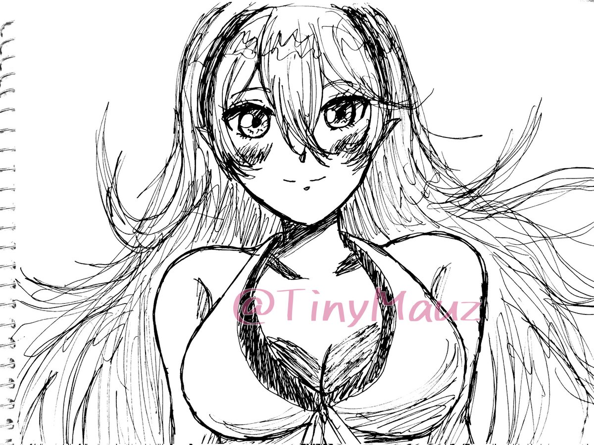 TinyMauz's tweet photo. Un dibujo que tenia en mi cuaderno ♡
#corrin #kamui
#FireEmblem #FireEmblemHeroes #FireEmblemFates #fanart #comissionsopen #ComisionesAbiertas #カムイ https://t.co/VMy2dBAGcJ
