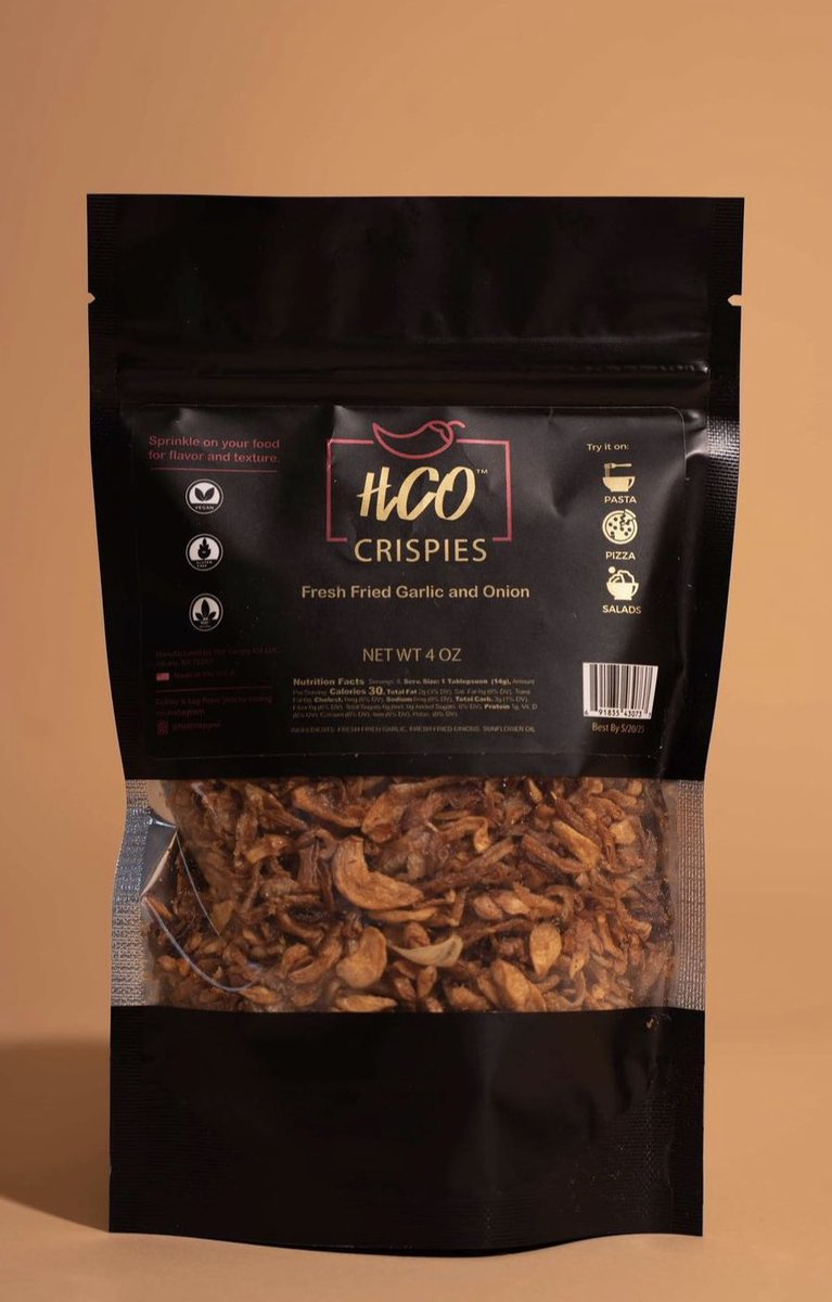 Have you picked up a bag of HCO Crispies yet? The fried garlic and shallots you love go great on just about everything.  Visit hotcrispyoil.com to order.
