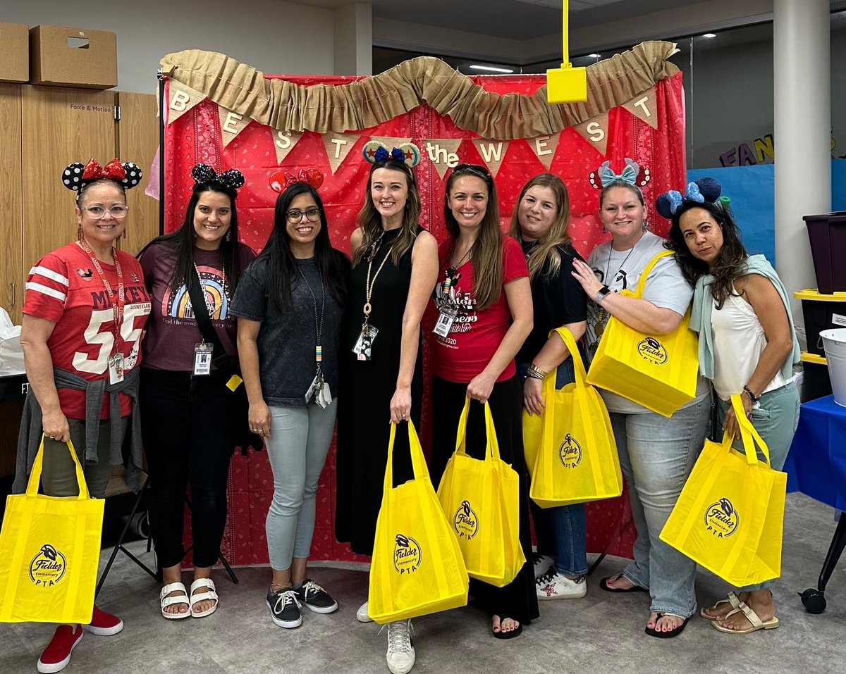 I’ll say it again! Our PTA is the best! They set up a cute teacher store for us to pick items from and treated us with chips and queso from <a href="/CaboBobs/">Cabo Bob's</a> Thank you <a href="/FielderPta/">Fielder PTA</a> for spoiling us this week. #FielderPride