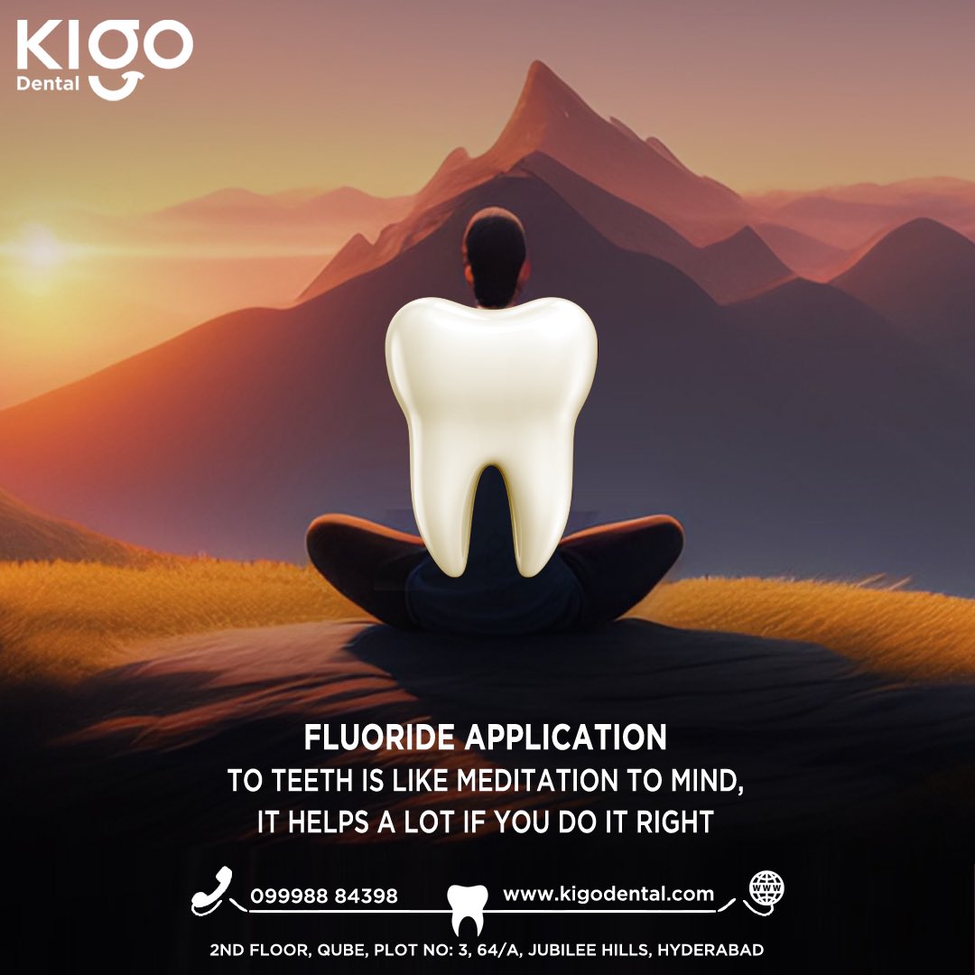 Get those preventive dental treatments, it’s in the name itself “preventive”. They save you time, pain and money in future.

website: www.kigodental.con
#kigodental #kigo #dental #fluoride #application #preventivecare #preventivehealth #preventivedentistry #teeth #dentistry #take