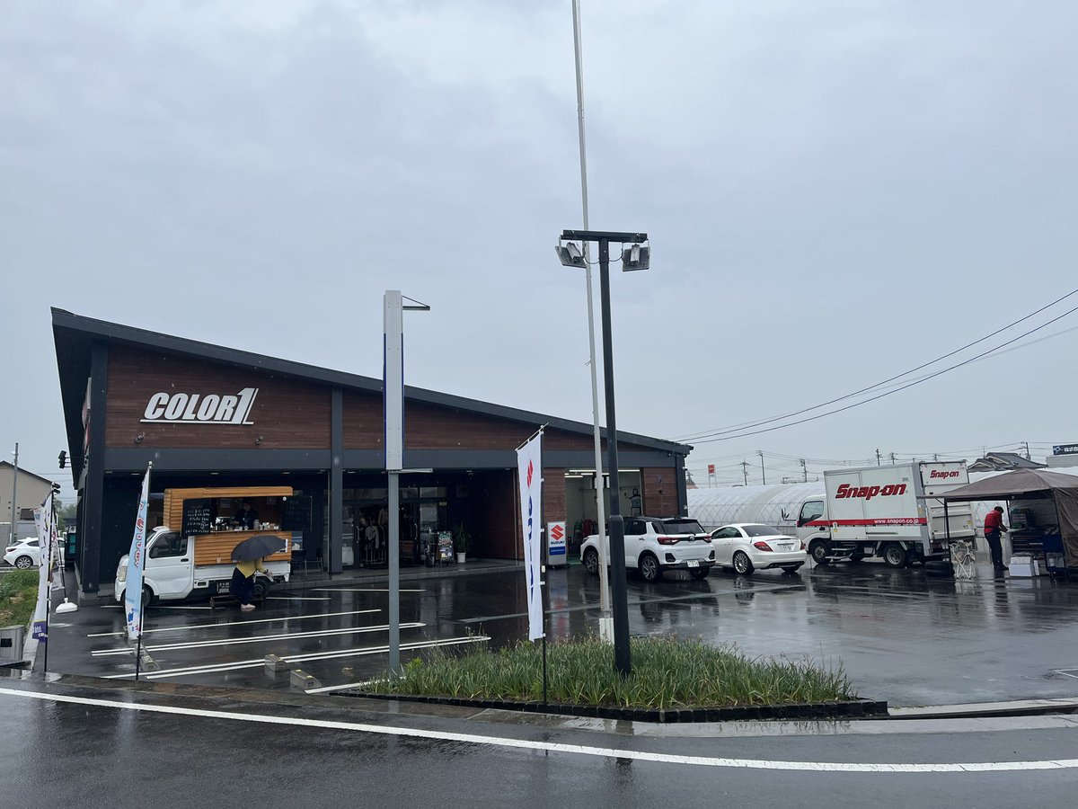 BqcPod's tweet image. COLOR1にてナイスなイベント開催中！
#color1
#hyod
#snapon
#コーヒーカブ
#バイク乗りの菓子工房