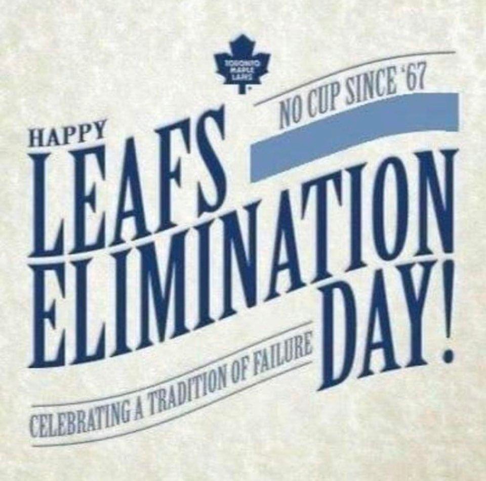 Only 1 hr 20 mins left in my favorite day of the year. 
 #isles #goleafsgo