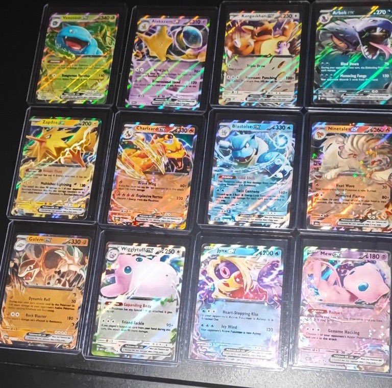 新カード判明】 ポケモンカード151収録のポケモンex12種類の詳細が判明