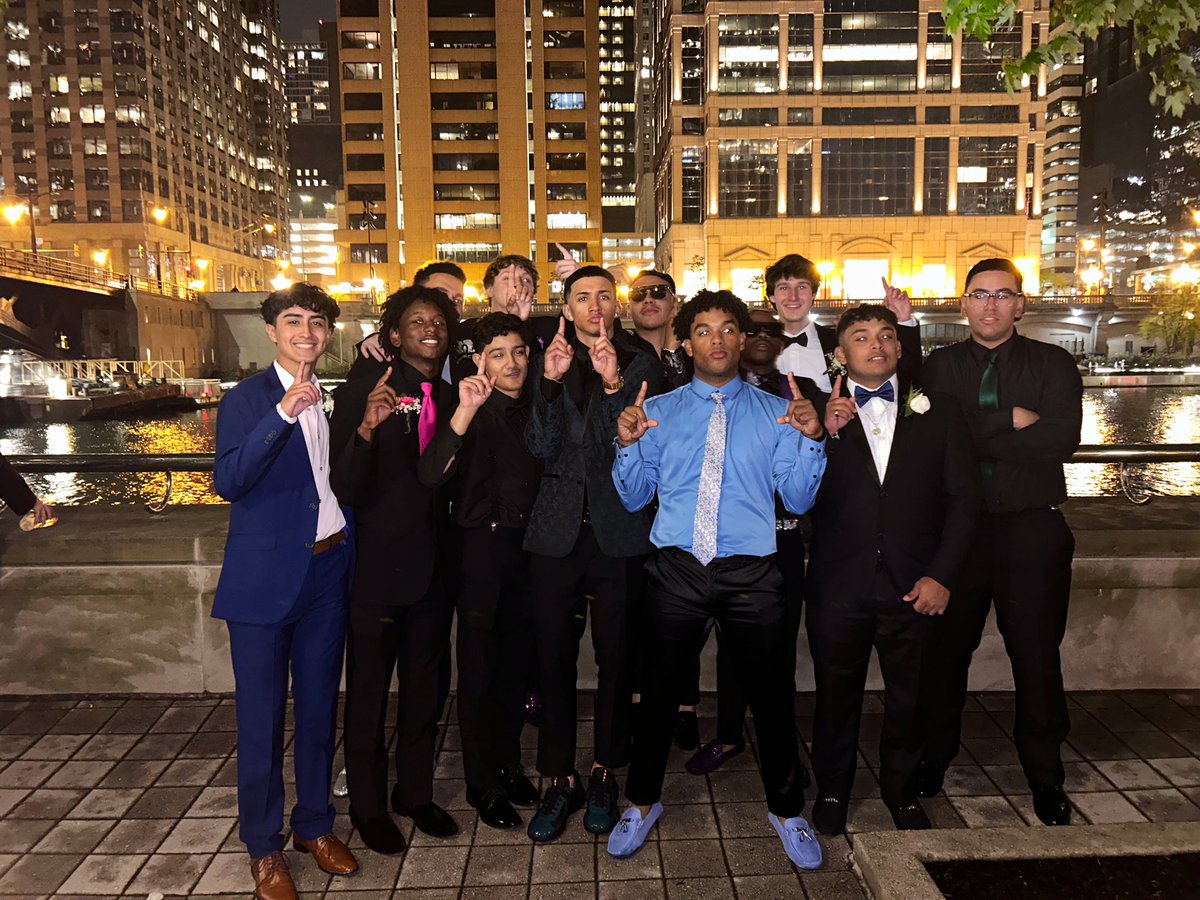 The CCL White Division Champs looking good at prom tonight