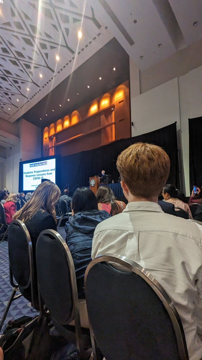 #AAI2023 day 2 concludes with a talk from Dr. Fauci!