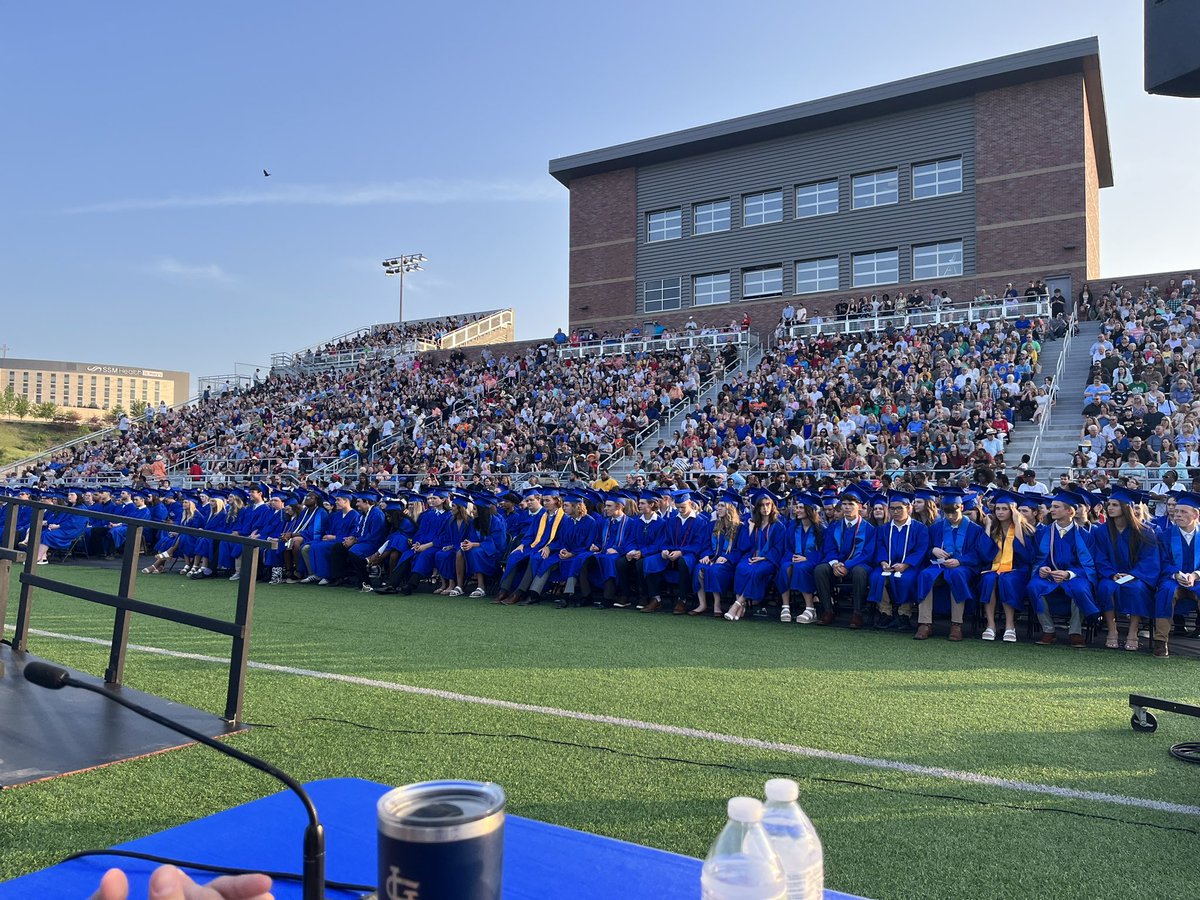 Graduated w/ <a href="/Mabes1988/">Seth Maberry</a> as part of the <a href="/JCSchools_/">JC Schools</a> class of 2006, and tonight, we announced the names of the newest <a href="/CCHSCavs/">Capital City High School</a> graduates!

Congratulations to the Class of 2023! #JCSchoolsChampions