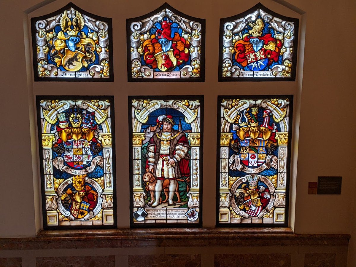 AustinExplorer's tweet photo. Apr 26 - River cruise has begun! Today's excursion is to the city of Roth, Germany.  First stop was at an old family blacksmith shop which is now run as a working museum. Next up was at a "hunting castle" in town. The artwork inside was worthy of a castle many times its size. https://t.co/uUF49RQWR2