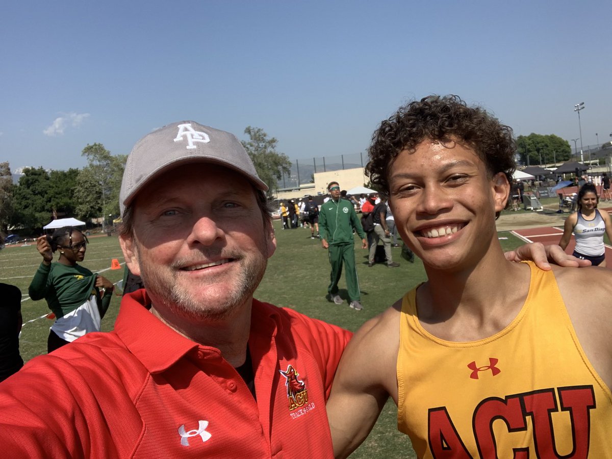 Jase Carrasquillo finishes the season long jumping 22‘9“ at Azusa Pacific University. Great freshman year Jase!