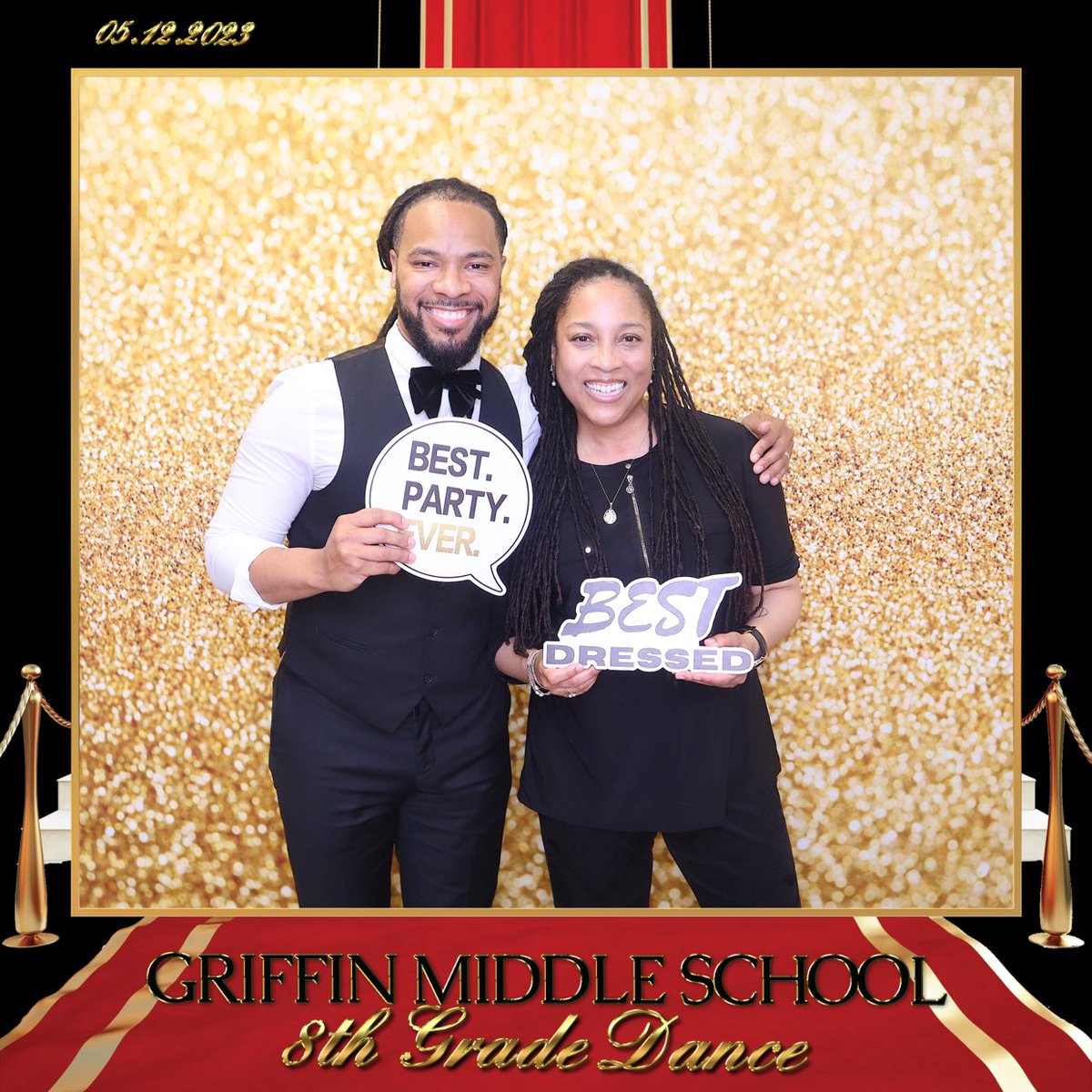 RodLangston's tweet photo. The stars were in the building!”
Tonight's eighth grade dance was an absolute blast! So much energy, great music, and amazing company.
#EighthGradeDance #GMS https://t.co/uQFoL79E3k
