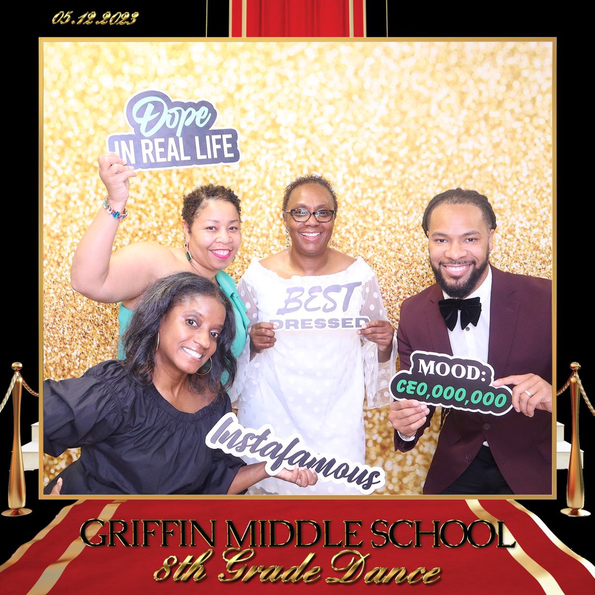 RodLangston's tweet photo. The stars were in the building!”
Tonight's eighth grade dance was an absolute blast! So much energy, great music, and amazing company.
#EighthGradeDance #GMS https://t.co/uQFoL79E3k