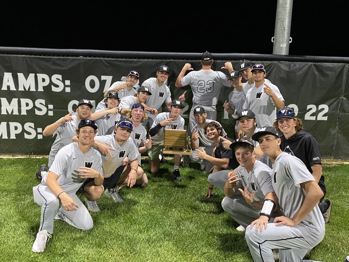 Coach Owens challenged the guys to add to the Western Baseball legacy Wednesday night, tonight we got the job done! Can’t wait for the 23 to go on the Championship banner! For now, Tate’s #23 will have to do! ⁦<a href="/Panthers_AD/">Western Athletic Department</a>⁩ ⁦<a href="/WSC_Panthers/">Western School Corp</a>⁩ ⁦@SportsKT⁩