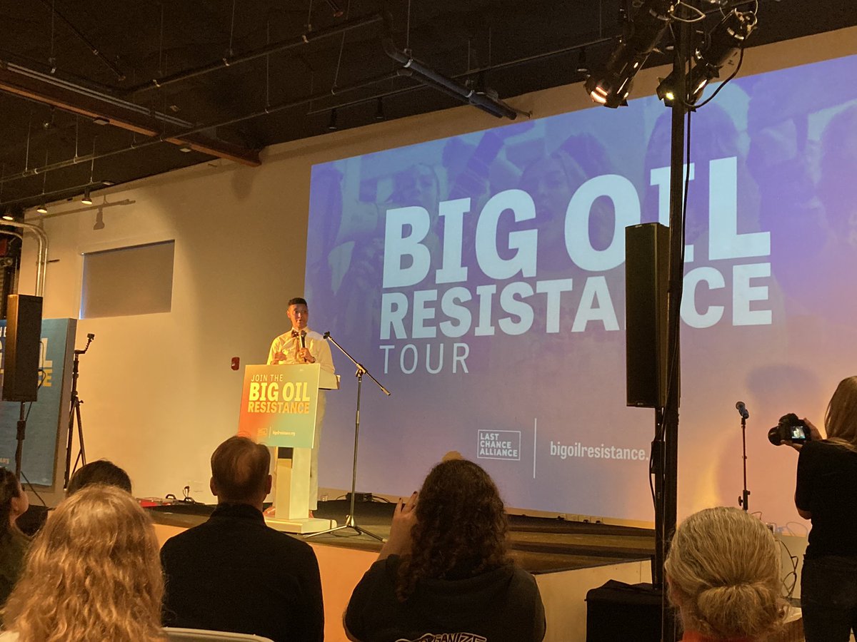 Big $$ from Big Oil is corrupting democracy in CA, but
AB 421 can help change that.

@Esteen4CA joins the #BigOilResistance Tour calling on @CAgovernor @GavinNewsom to use his exec authority to enact a health & safety setback rule to protect communities from neighborhood drilling