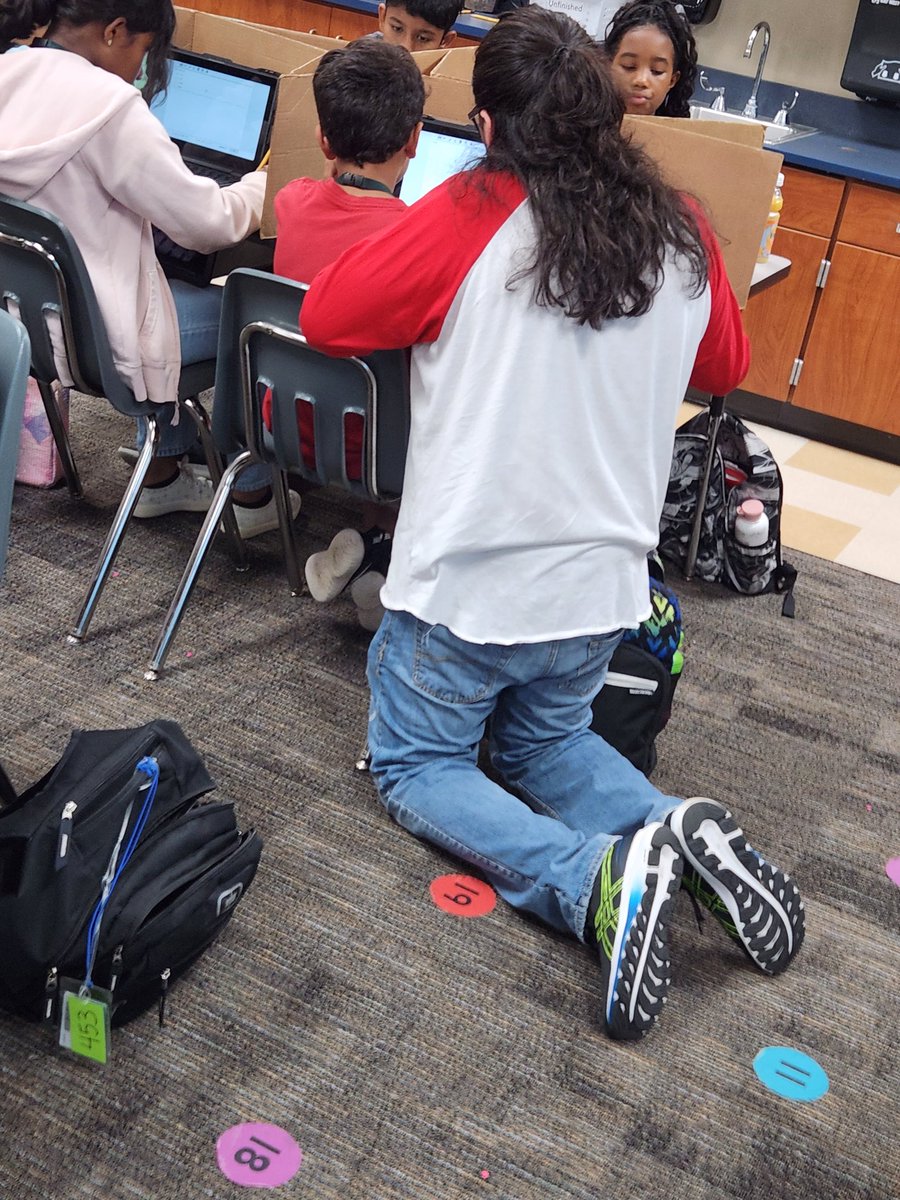 My <a href="/WarnerCFISD/">Warner Elementary</a> students have truly loved having <a href="/CyRanchHS/">Cypress Ranch HS</a> students helping and teaching them this year! This partnership is always rewarding!