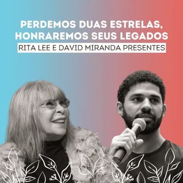 Essa semana perdemos essas duas lendas: 💔 🥺

#RitaLeeEterna🌹👑♾️🙏🏼
#DavidMirandaPresente