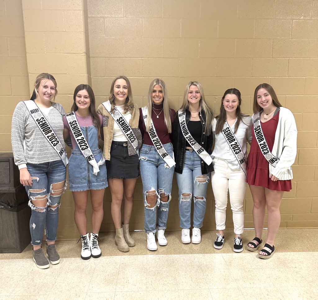 Jefferson High School Volleyball (@jhs_vball) on Twitter photo <a href="/R7principal/">Alex Rouggly</a> <a href="/R7Activities/">R7 Activities</a> <a href="/Jefferson_RVII/">Jefferson R-VII School District</a> Congratulations to ALL & especially these 7 VB Seniors. You made your mark as a BlueJay helping to set high standards & showed that HARD WORK really does pay off! THANK YOU for representing our community. You & your families sure will be missed! BEST WISHES!! 😎#foreverabluejay <a href="/R7principal/">Alex Rouggly</a> <a href="/R7Activities/">R7 Activities</a> <a href="/Jefferson_RVII/">Jefferson R-VII School District</a> Congratulations to ALL & especially these 7 VB Seniors. You made your mark as a BlueJay helping to set high standards & showed that HARD WORK really does pay off! THANK YOU for representing our community. You & your families sure will be missed! BEST WISHES!! 😎#foreverabluejay
