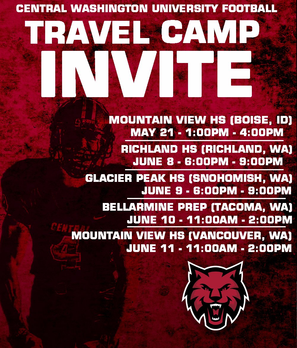 Thank you <a href="/CoachRipken/">Ripken Braman</a> for the personal invite to <a href="/CWUFB/">CWU Football</a> traveling camp in my home state at Mountain View highschool. Can't wait to compete!
<a href="/Cen10FB/">Centennial Football</a> <a href="/RAREAcademyID/">RARE Academy</a> <a href="/208Platinum/">208 🅿️latinum</a> <a href="/Coach_kee45/">Keelan McCaffrey</a> <a href="/Kenton_Bartlett/">KB</a> <a href="/KormyloMicah/">Micah Kormylo</a> <a href="/CoachGreene10/">Matt</a> <a href="/CoachZerfas/">Jeff Zerfas</a>