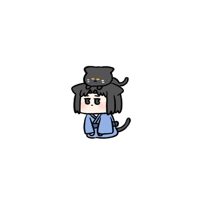「cat on head しっぽ」のTwitter画像/イラスト(新着)