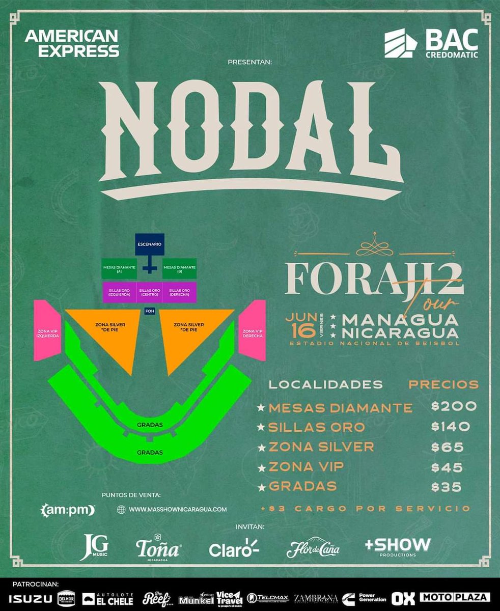 SILVERHAWKX's tweet photo. Hola mis 🥷 Shinobis 🥷

Silver - The Art Ninja les tiene 3 entradas "Zona Silver" para rifar.

Atentos a la dinámica y disfrutar de #Nodal y su #Foraji2Tour, un evento de #masshowproductions

#Silverhawkx #Nono #ArtNinja #siempreninja https://t.co/LvW0dKCSF4
