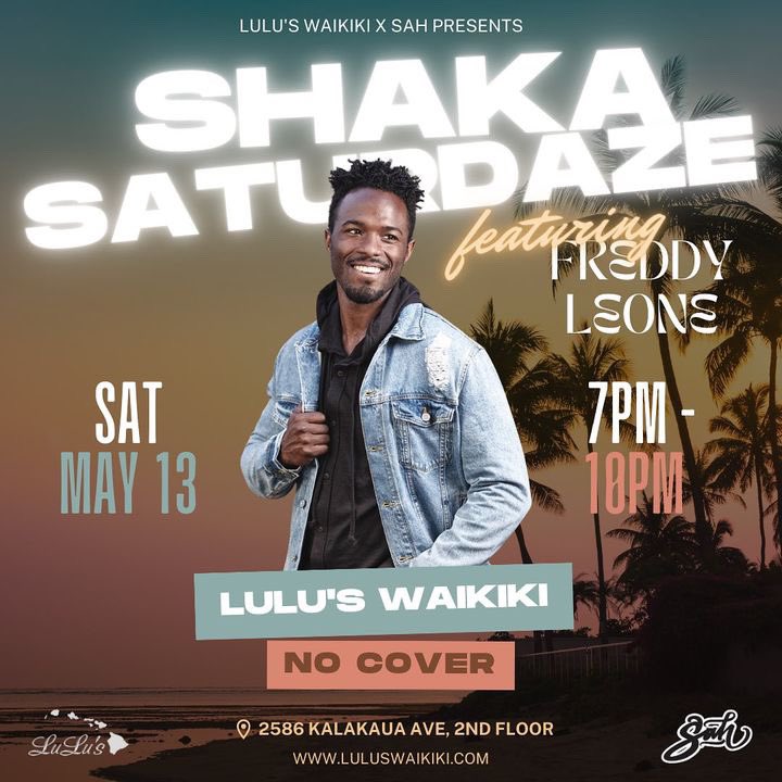 Lulus_Waikiki's tweet image. Happy Aloha Friday. We have a fun weekend of live music ahead for you all. Starting with #sidneyspencer live tonight from 7 pm - 10 pm. Then we have #freddyleone tomorrow at the same time. See you all soon! #Aloha 🌴🌊🎸✨ instagram.com/p/CsKwIeerESg/