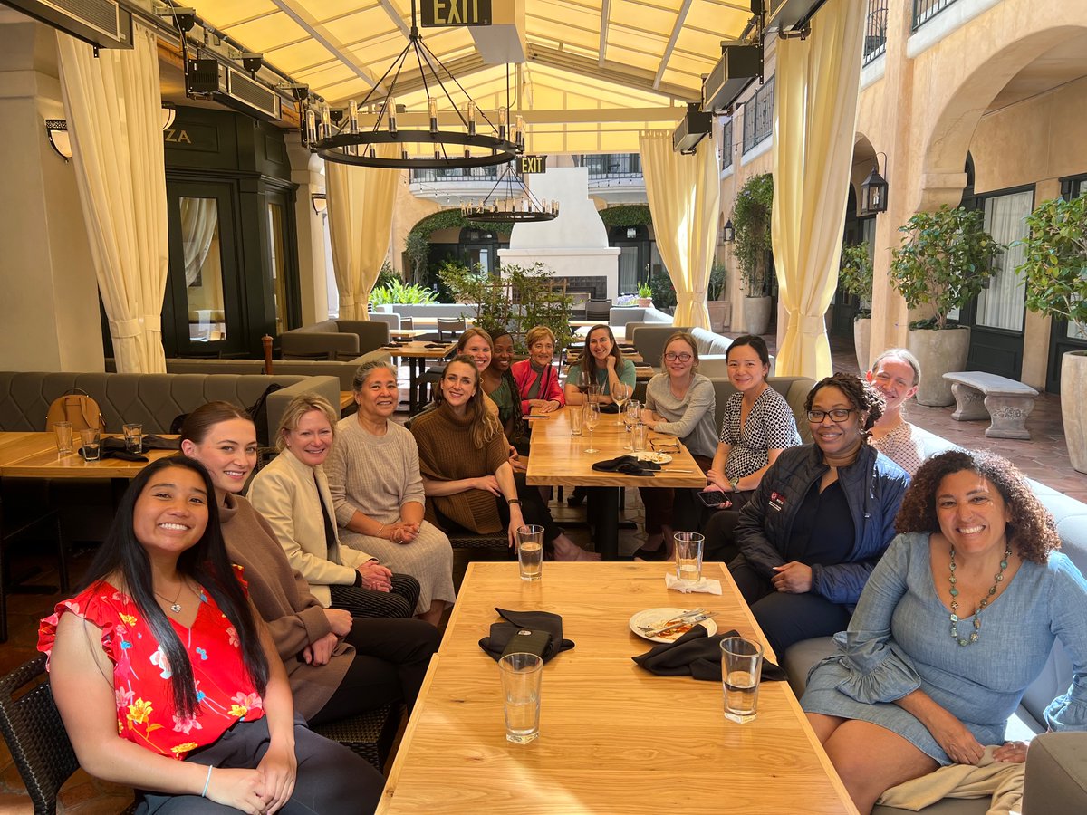 Today's menu: Wisdom with a side of inspiration. Mentorship lunch with the women of @StanfordRadOnc @StanfordRO_Res #Mentorship