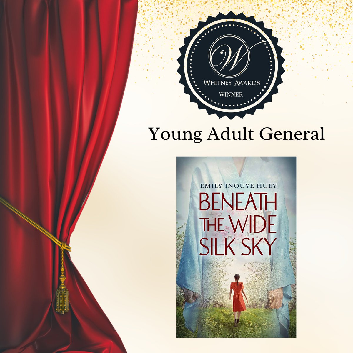 Congratulations to Emily Inouye Huey for winning the 16th Annual Whitney Awards in the Young Adult General category!