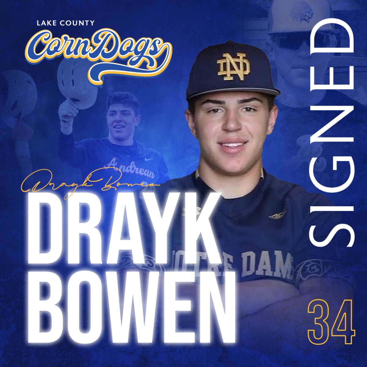 2023 ROSTER ANNOUNCEMENT

And another one! Welcome to the Corn Dogs Drayk Bowen!!

Mustard UP!!