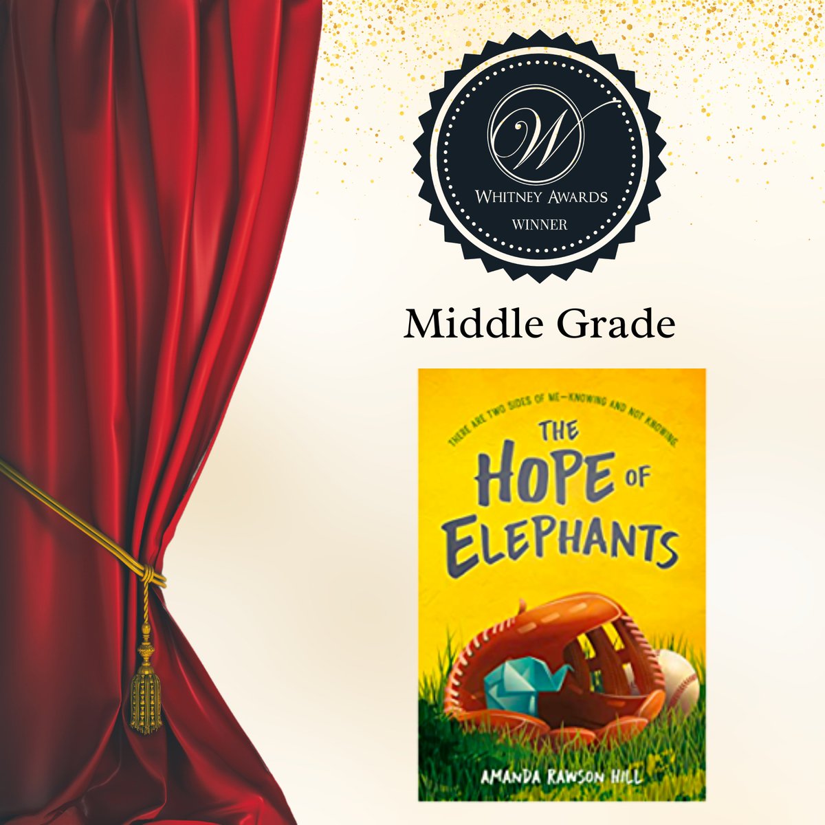 Congratulations to Amanda Rawson Hill for winning the 16th Annual Whitney Awards in the Middle-Grade category!