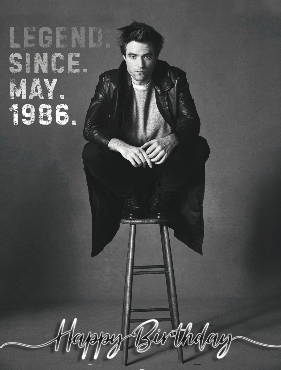 sallyvg's tweet image. Happy birthday to the only one #RobertPattinson