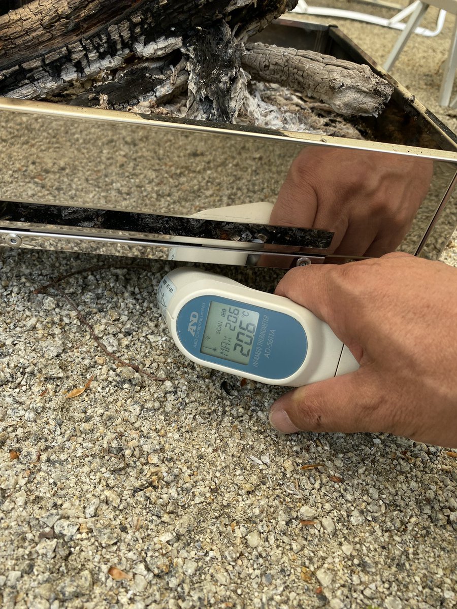 Sho_Takaku's tweet image. 熾が出来るまで火のお世話が少し必要かな…🤔
とりあえずフィールドへのインパクトは大丈夫👌みたいです🙂

あと、まだゴトクがないのでこれは自己責任で😆💦

#Lowstyle 
#Lowimpact

#焚き火といえば笑s
#笑s