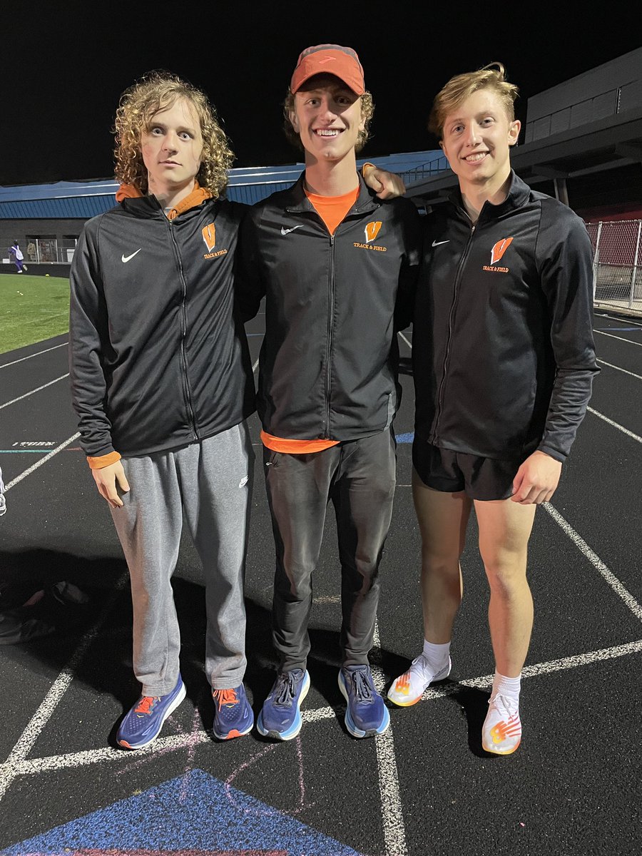 Wildcats score 15 points in the 800 at the Big 8 Championships with Blake Oleson earning All-Conference 🥈 and Noah Kundert and Michael Leiberg both medaling as well 🏅🏅