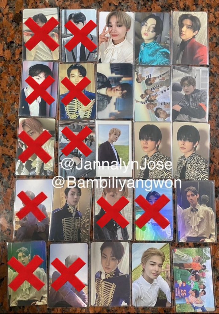 bambiliyangwon's tweet photo. WTS LFB
Enhypen Photocards

Make your own set
1 pc from the left photo and 1 pc from the left photo
1:1

Will prio those getting more non demand pcs

Mop: gcash
Mod: flash express

🏷️ border day one carnival jungwon jay jake heeseung sunoo niki jake Dimension Dilemma https://t.co/Hm4RPlBPjR