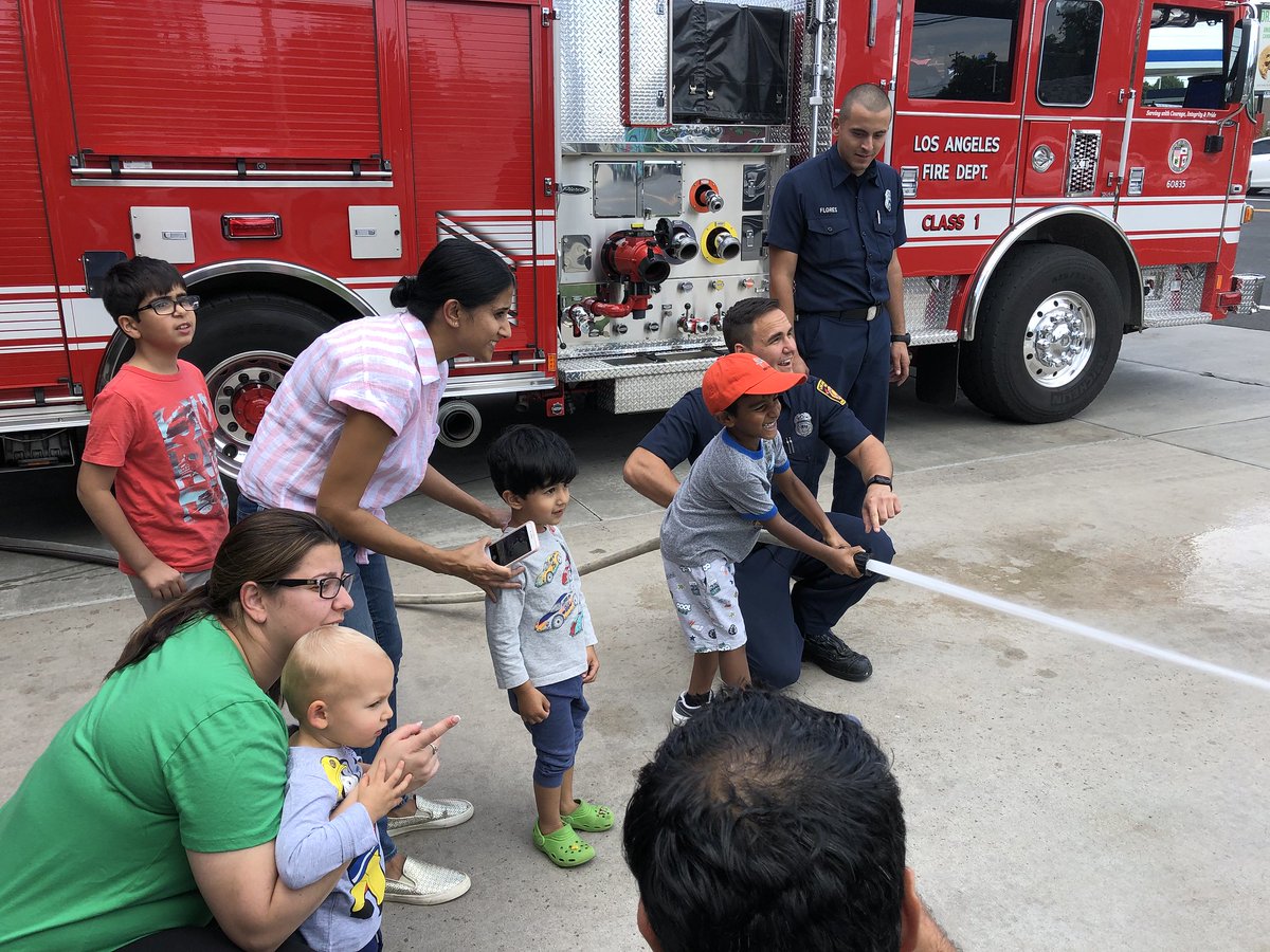LAFDtalk's tweet image. Here are some memories we found to share with you tonight, to whet your appetite for an enjoyable day at your local @LAFD Fire Station tomorrow for #FireServiceDay, our citywide open house at all neighborhood fire stations. We hope to see you there. Visit LAFD.org/news
