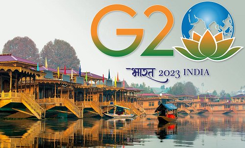 ZoyaAliKh's tweet photo. #G20summit in #Srinagar: A Signal #Kashmir is open for business.

The #G20 has emerged as the world's #remier inter governmental forum, comprising both developed and developing countries. #bharatnirman #ProgressingJK #NashaMuktJK #VeeronKiBhoomi #BadltaJK #Agniveer  #agnipath https://t.co/adS6pfsz8A
