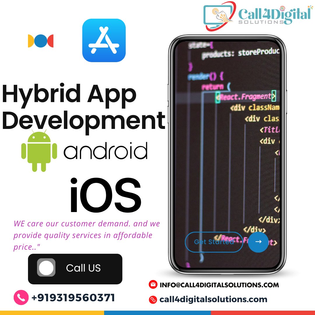 Call4digitalS's tweet image. we provide hybrid app development services....so connect with us

Visit at @call4 digital solutions

#hybridappdevelopment #hybridappdevelopmentservice #hybridappdevelopmentservices #development
