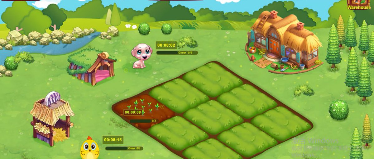 JohnSon22882's tweet photo. @myhashfarmlab Wow~ This is MyHashFarm on Sui Testnet now, including a land planted  corn, a girl dog and a chick. They are all growing along with timeline.
#MyHashFarm #GameFi #PlayToEarn #SuiNFT https://t.co/iX1U76jVTj
