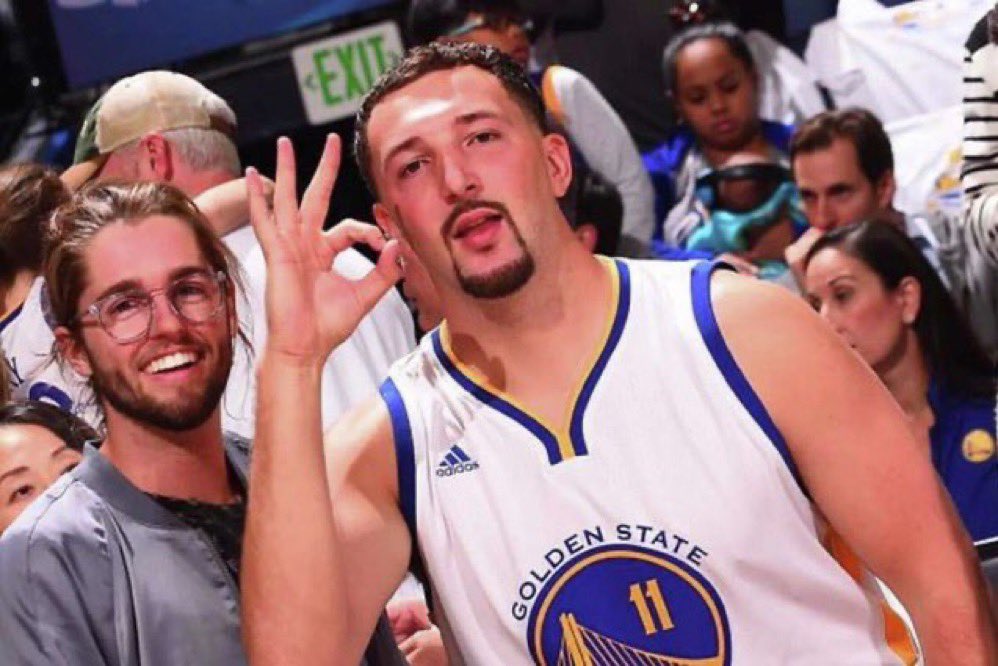 warriors fans wanted game 6 klay and this who showed up 😭😭