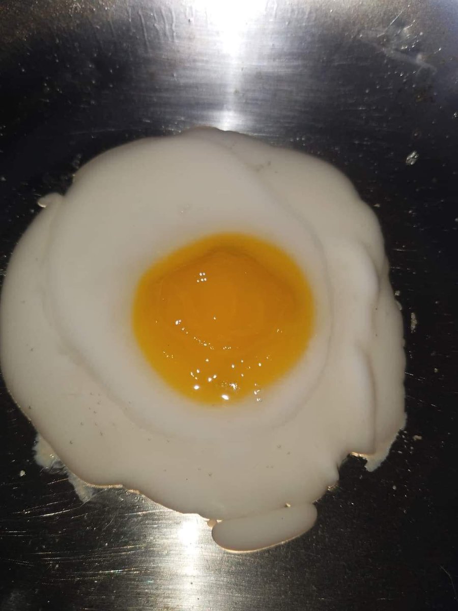 Cikgu_Anep's tweet photo. Bagus idea ni.

Cubaan menggoreng telur di bawah cahaya terus matahari lulus!

Kalau macam tu, aku rasa aku dah boleh dah jual ayam gunting tanpa gunakan gas dekat Perlis ni🤣

Credit gambar : Fatasha Nadia. https://t.co/oWM2E744ph