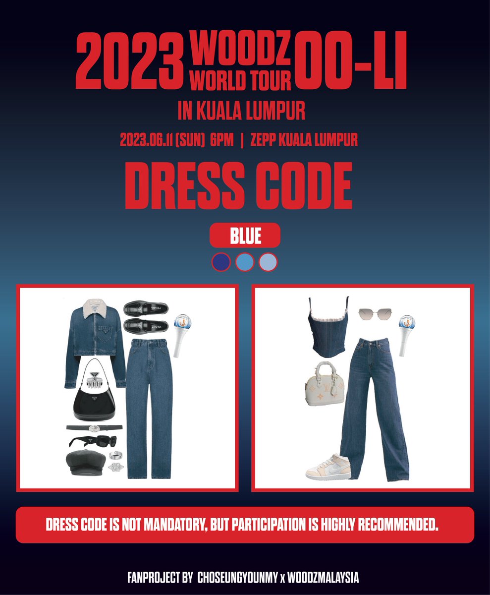 WOODZMALAYSIA's tweet photo. OO-LI IN KUALA LUMPUR FAN PROJECT

✨DRESS CODE: BLUE💙

Dress code is not mandatory, but your participation is highly recommended.

Brought to you by @CHOSEUNGYOUNMY x @WOODZMALAYSIA

#WOODZ #우즈 #OO_LI_IN_KL #OO_LI_PROJECT
#WOODZ_IN_KUALALUMPUR #WOODZ_WORLD_TOUR #WOODZinKL https://t.co/mN9UMrmOxW