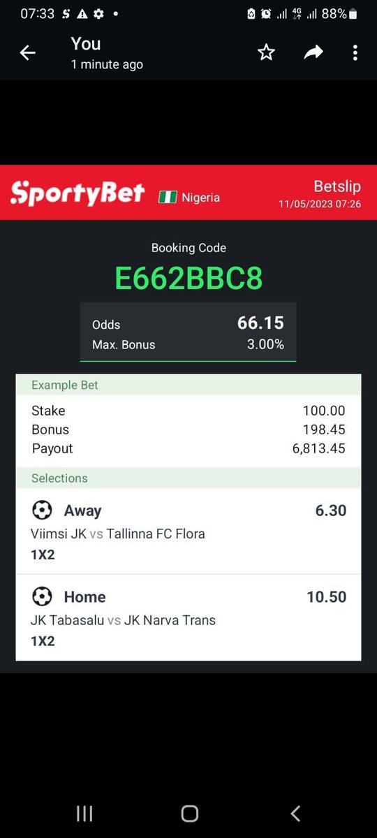 tony_sylvanus's tweet photo. @Ekitipikin @mrbayoa1 @spiriitual @BOOMBET201 @LadyBet8 @Mrbankstips @FreshBossTips @TheRealCEOAmber https://t.co/03L80I0tJ9