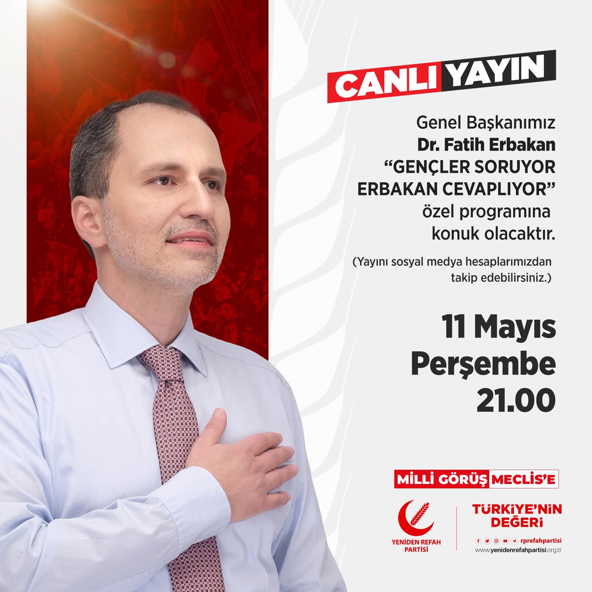 Yeniden Refah Partisi tweet media