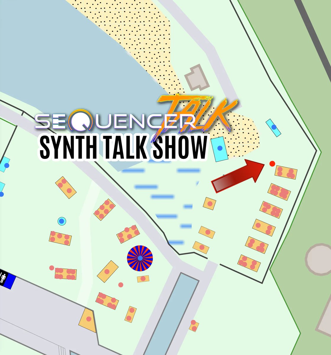 Der Superbooth Plan sequencer.de und auf Steady alles zu SequencerTalk - viel Action.