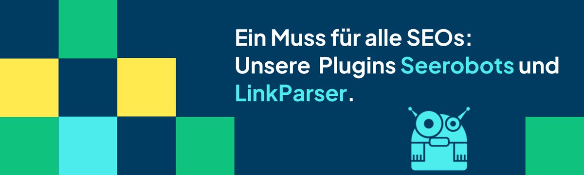❗ Wenn ihr diese beiden #SEO Plugins noch nicht nutzt, dann wird es jetzt höchste Zeit!
Alle Infos zu #Seerobots und #LinkParser findet ihr auf unserer Website ➡ claneo.com/de/tools/