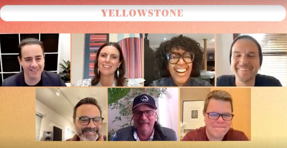 For true #YellowstoneTV fans: this is your chance to peek behind the scenes as some of our top designers & creatives discuss the thought, detail, collaboration & process that goes into creating the look, sound, feel & essence of the show. @GoldDerby bit.ly/gdyspanel