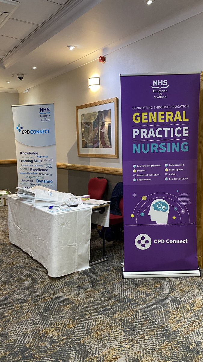 Great day yesterday at NHS Lothian GPN Conference in Edinburgh. It was great to catch up with so many GPNs and talk about our education and hear what they are looking for. So many passionate nurses wanting to up-skill and support other nurses into the GPN role.