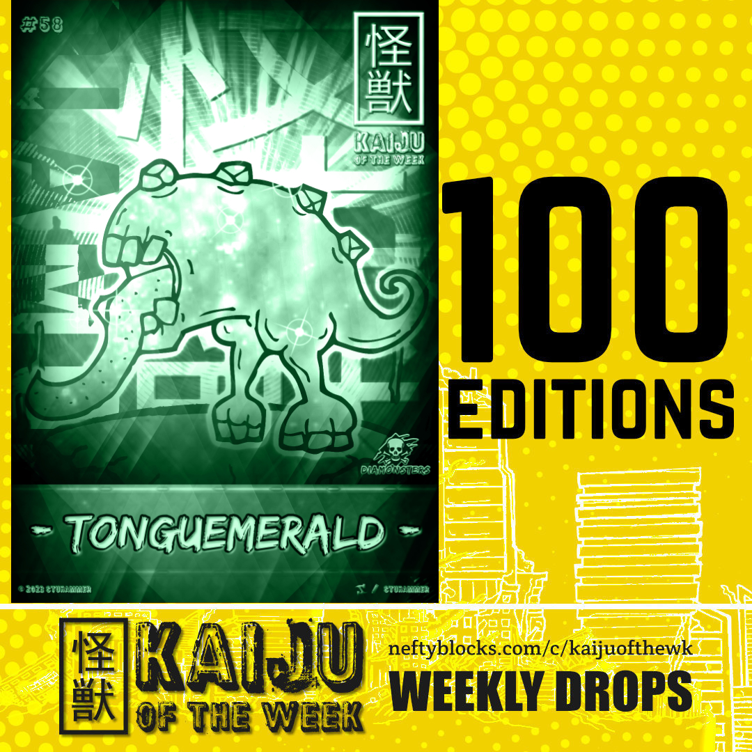 Stuhammer (Kaiju of the Week / BrA.I.n -storm) tweet media