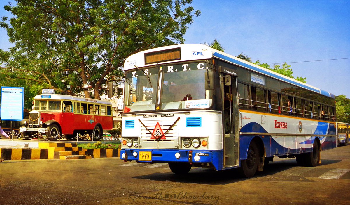rc_revanth's tweet photo. #NationalTechnologyDay
From Coal powered buses in 1932...
To Technologically advanced BS-6 fuel powered Buses...
#TSRTC & #APSRTC has evolved over a collective history of 91 years..
#ThankyouTechnology
@apsrtc @TSRTCHQ @tsrtcmdoffice @dmspltsrtc #Albion #NSRRTD #Telangana https://t.co/Aetq9jAnSL