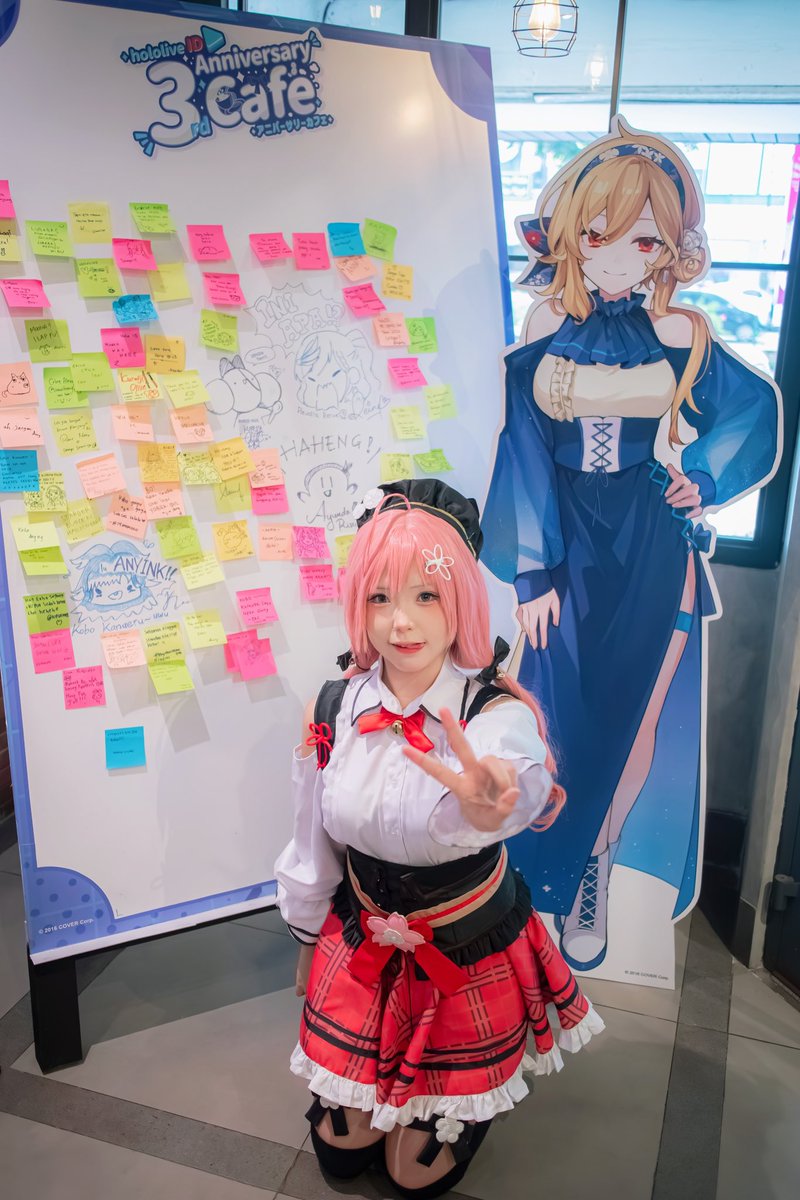 stllcls's tweet photo. Mikochi goes to HoloIDCaf3 !! 🌸🇮🇩
#SakuraMiko #HoloIDCaf3 #HololiveID https://t.co/xE8RiYy46T